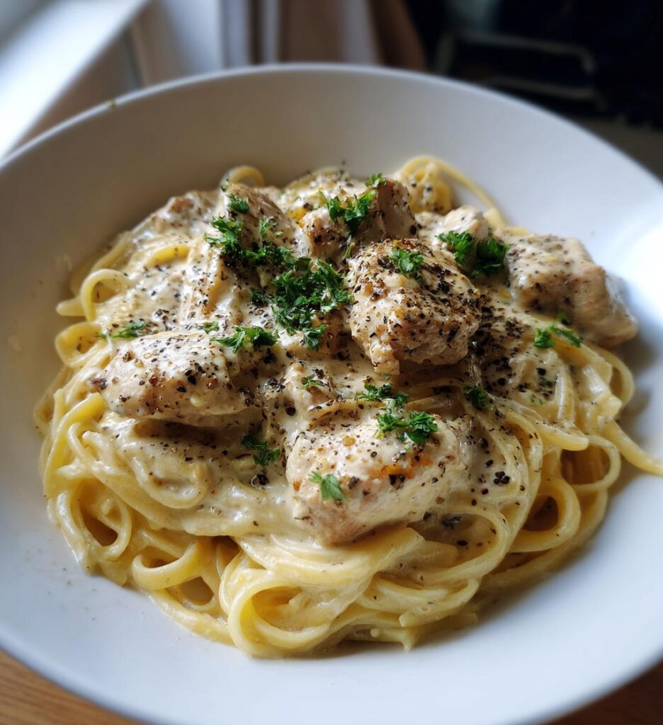 Quick Creamy Chicken Pasta