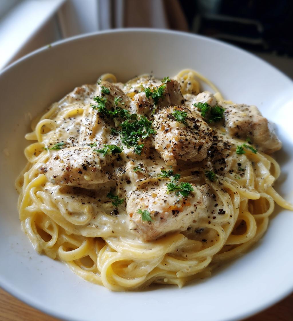 Quick Creamy Chicken Pasta