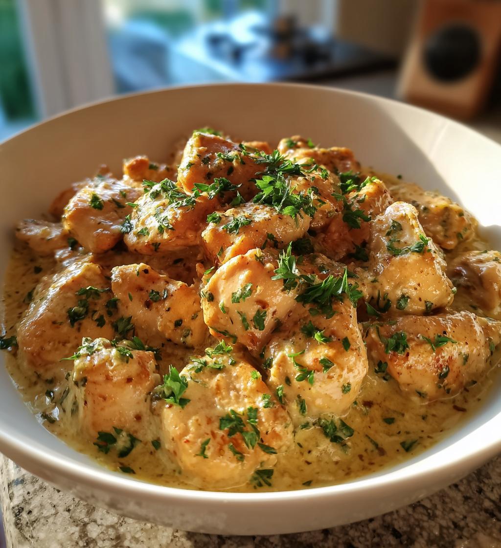 Quick Skillet Chicken with Cream Sauce