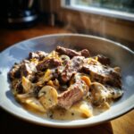 Scandinavian Beef & Mushroom Sauce