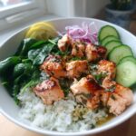 Scandinavian Salmon Rice Bowl