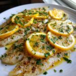 Simple Baked White Fish Dinner