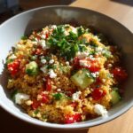 Bulgursalat med feta