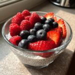 Chia pudding med bær