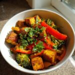 Grøntsagspande med tofu