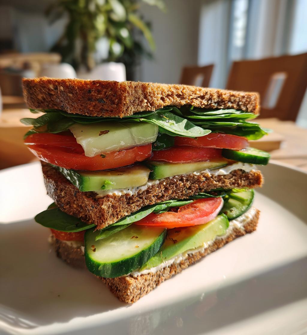 Grøntsagssandwich