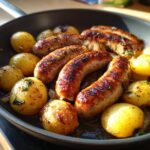 Pølser med kartofler