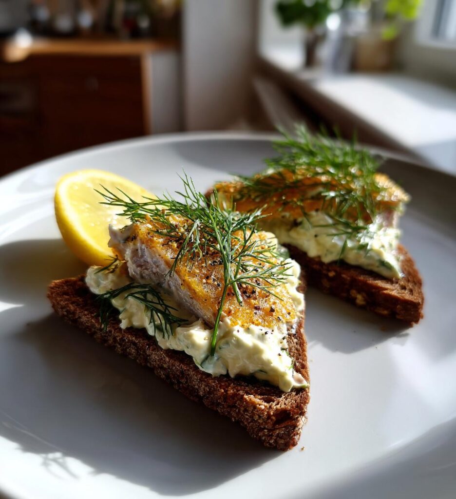 Røget makrel med remoulade
