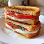 Tomat- og mozzarellasandwich