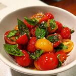 Tomatsalat med basilikum