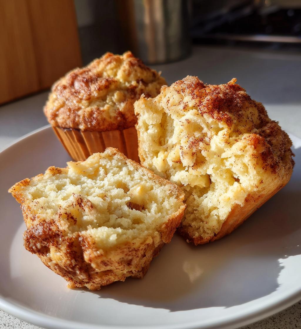 Æble-kanel muffins