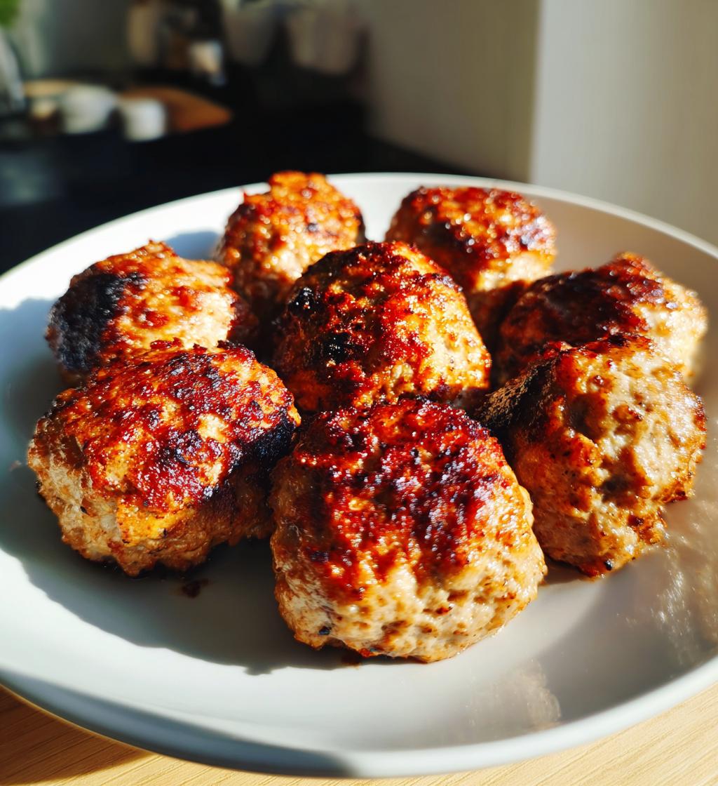 Airfryer frikadeller