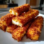 Airfryer halloumi sticks