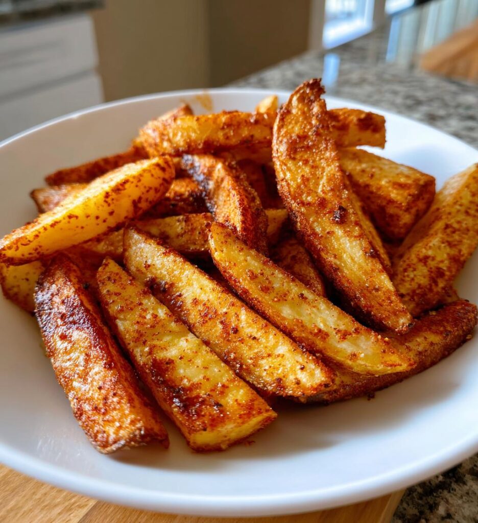 Airfryer kartoffel wedges