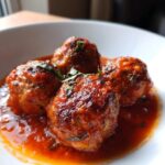 Airfryer kyllingeboller i tomatsauce