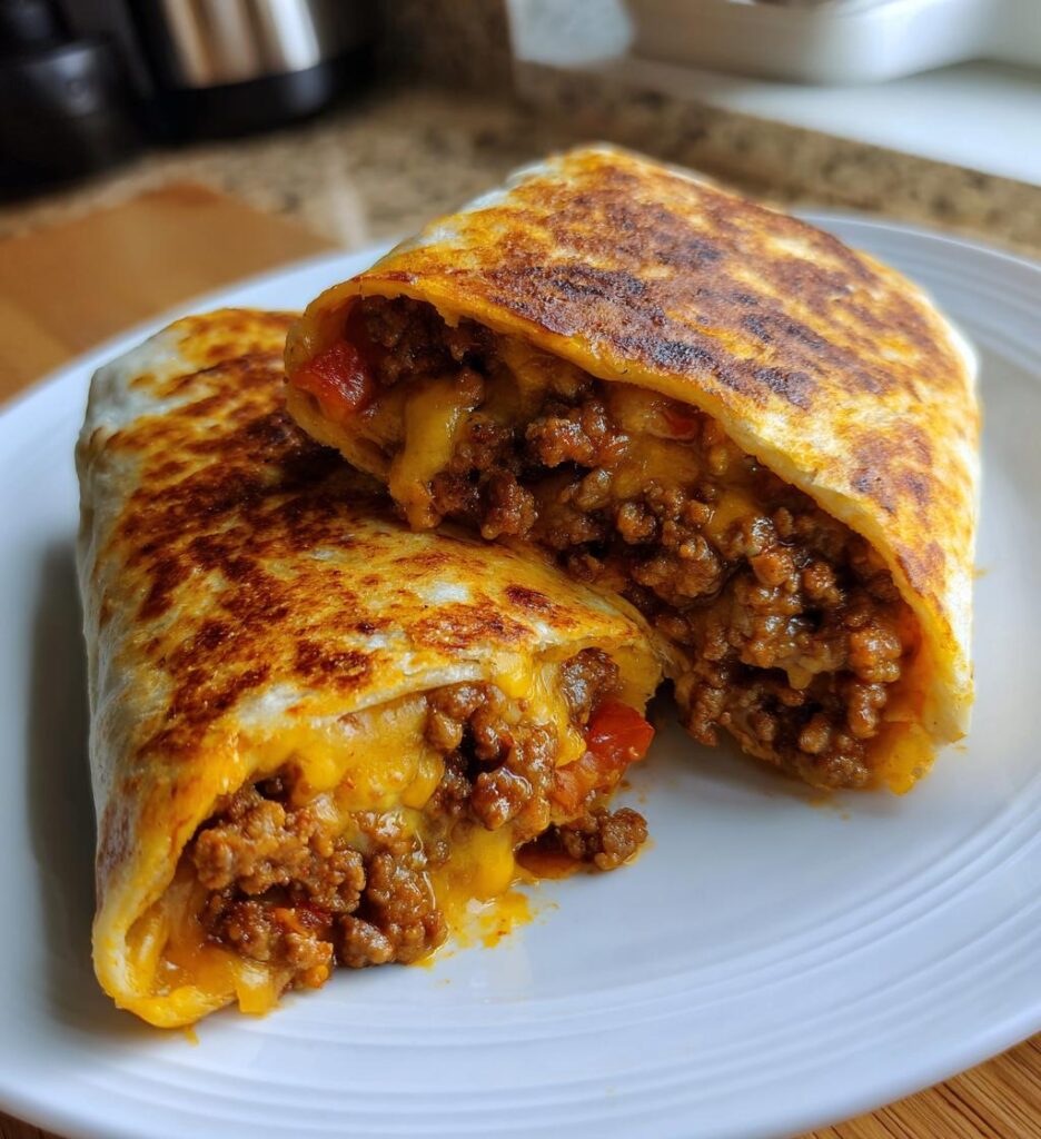 Airfryer mini burrito