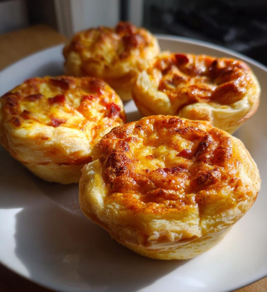 Airfryer mini quiches