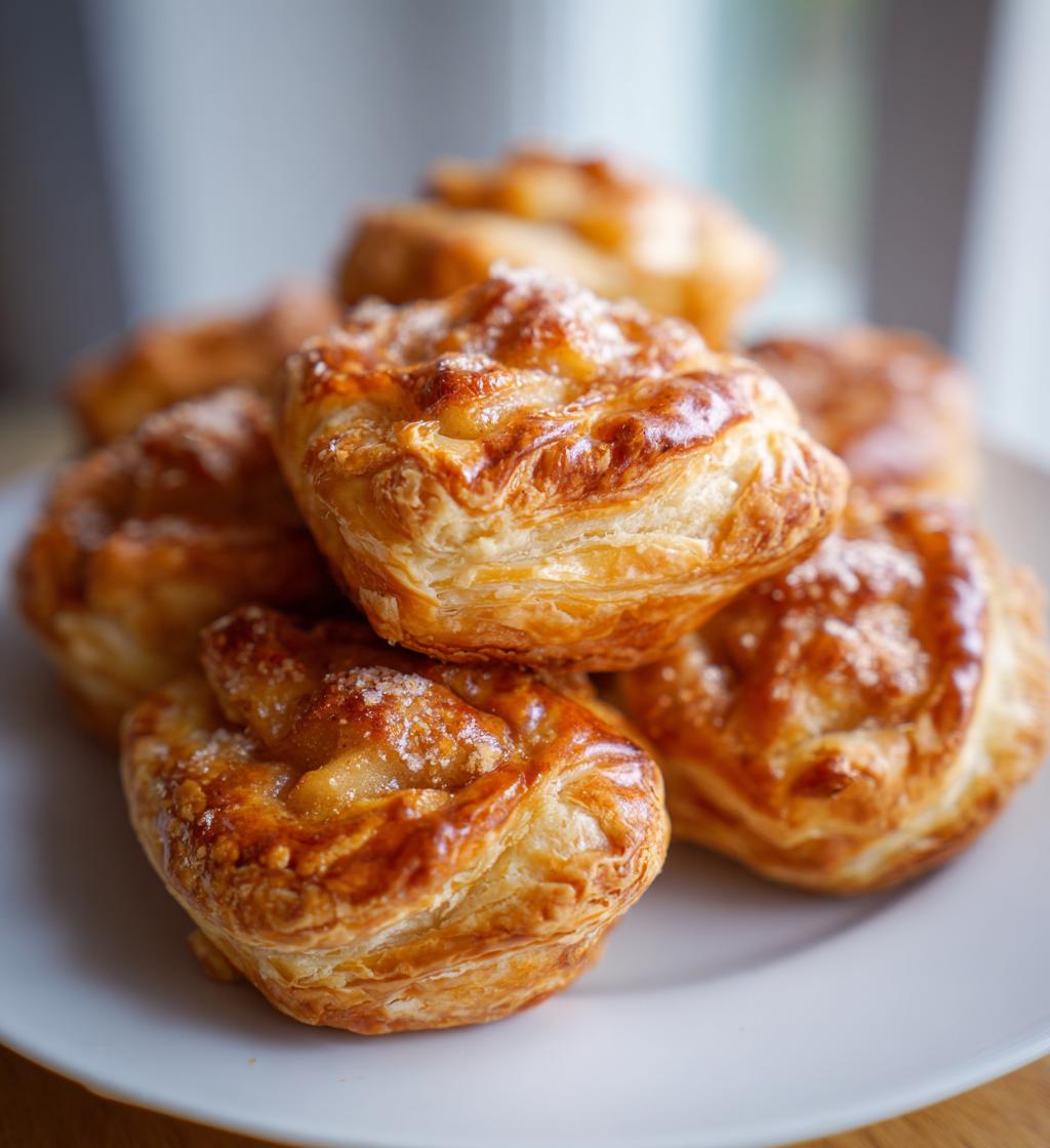 Airfryer mini tærter med frugt