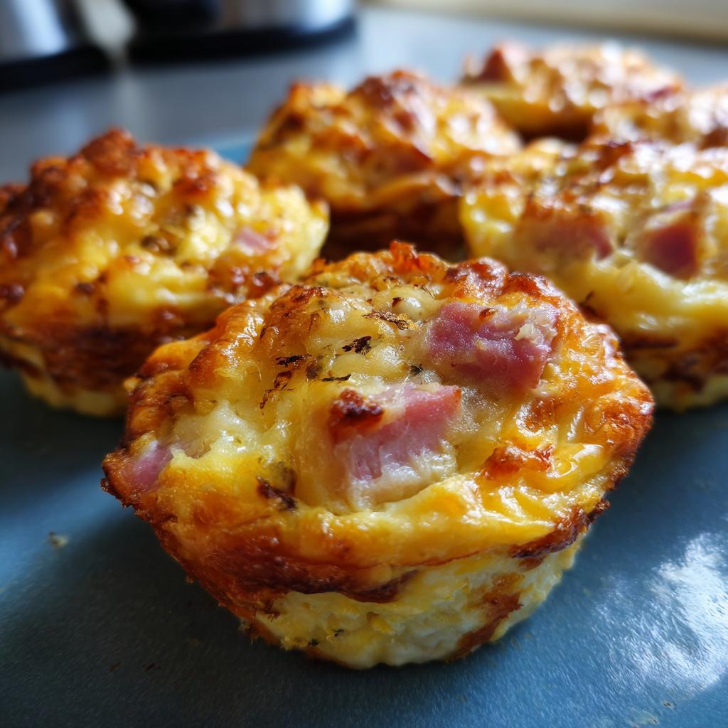 Airfryer omelet muffins