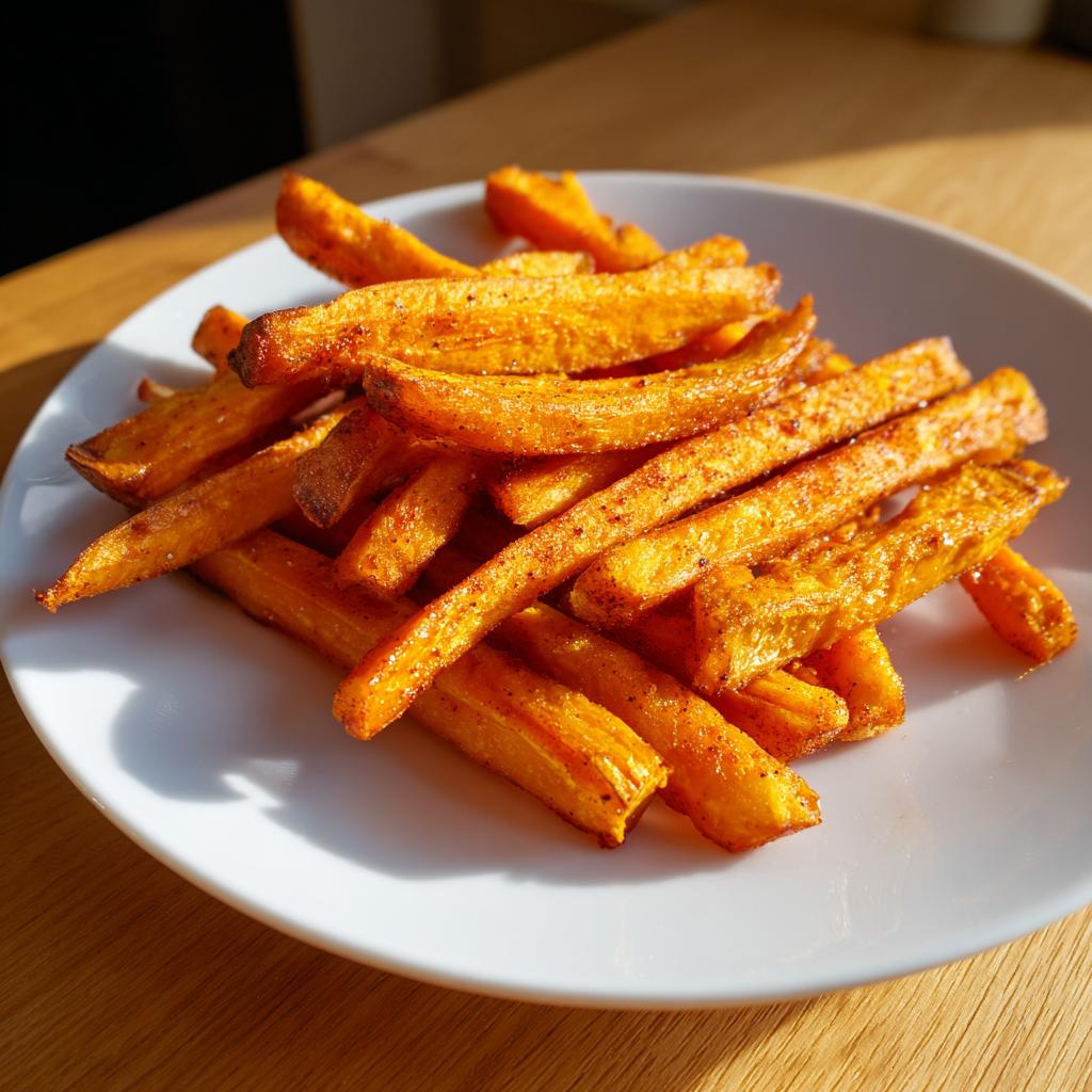 Airfryer søde kartoffel pommes