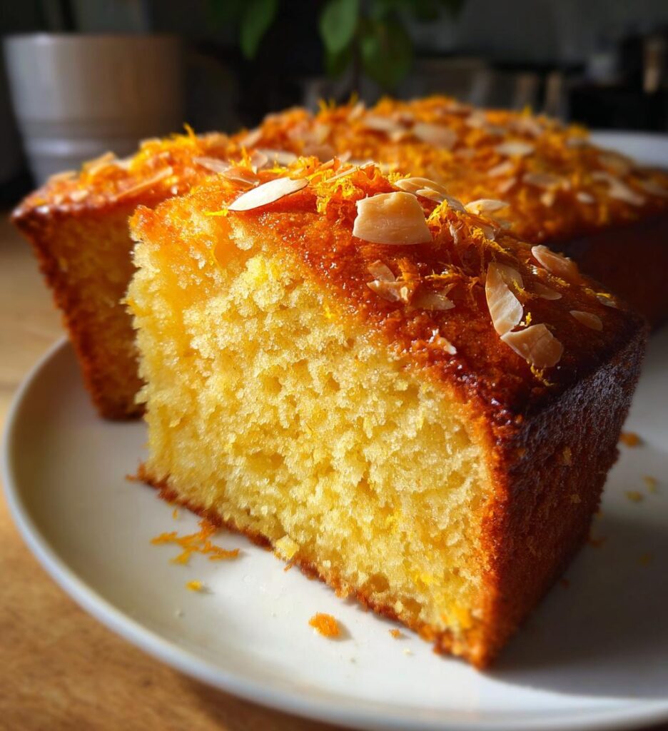 Appelsin- og mandelkage