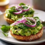 Bagel med avocado
