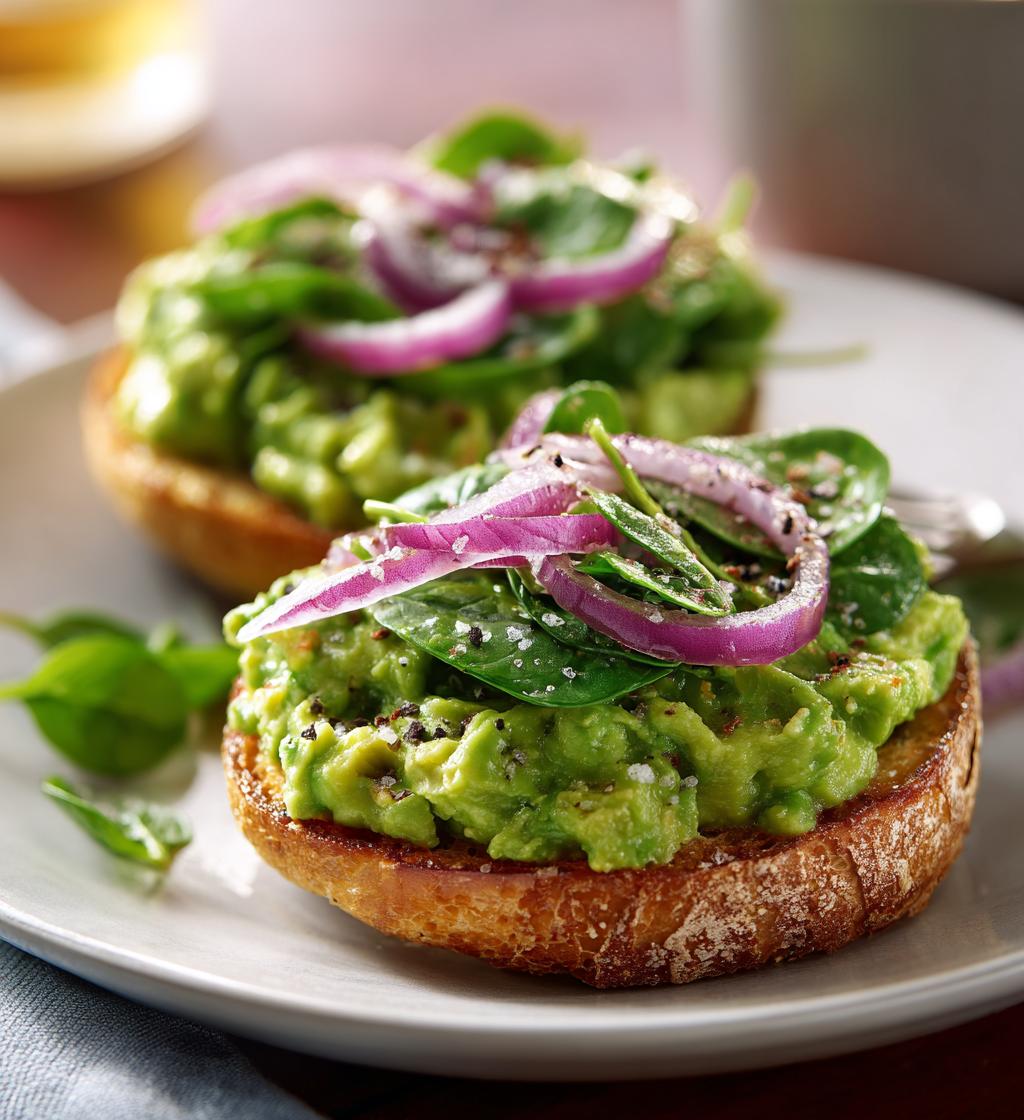 Bagel med avocado