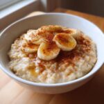 Banan- og havregrød