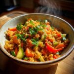 Bulgur-grøntsagspande