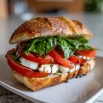 Caprese sandwich