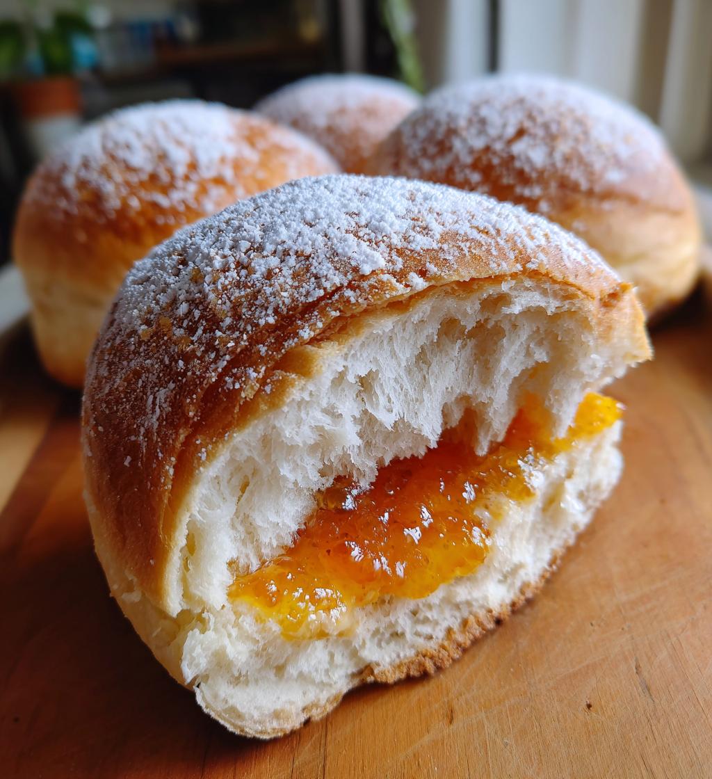 Fastelavnsboller med abrikos