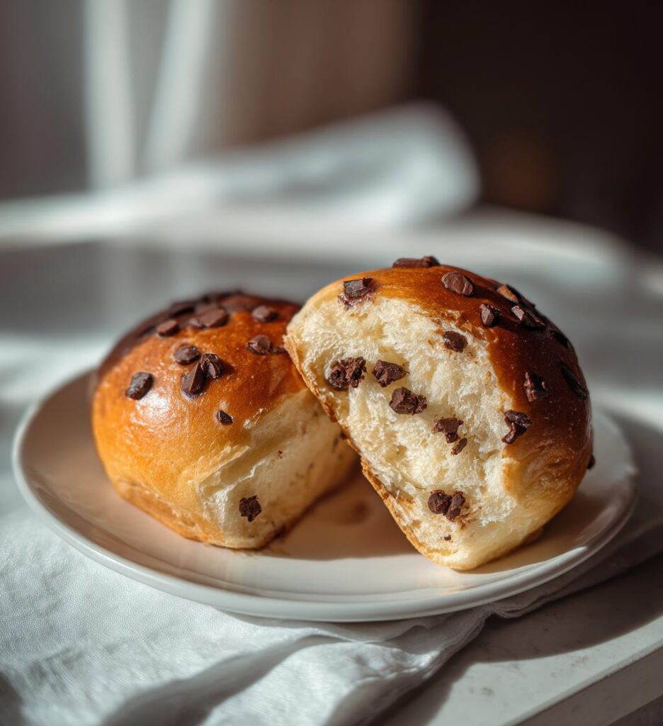 Fastelavnsboller med chokoladechips