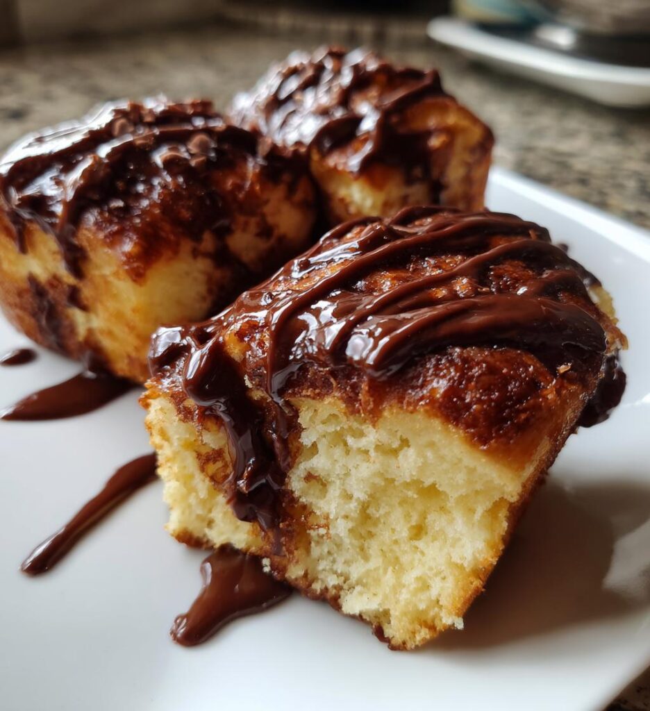 Fastelavnsboller med chokoladeglasur
