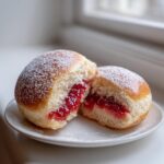 Fastelavnsboller med hindbærmarmelade