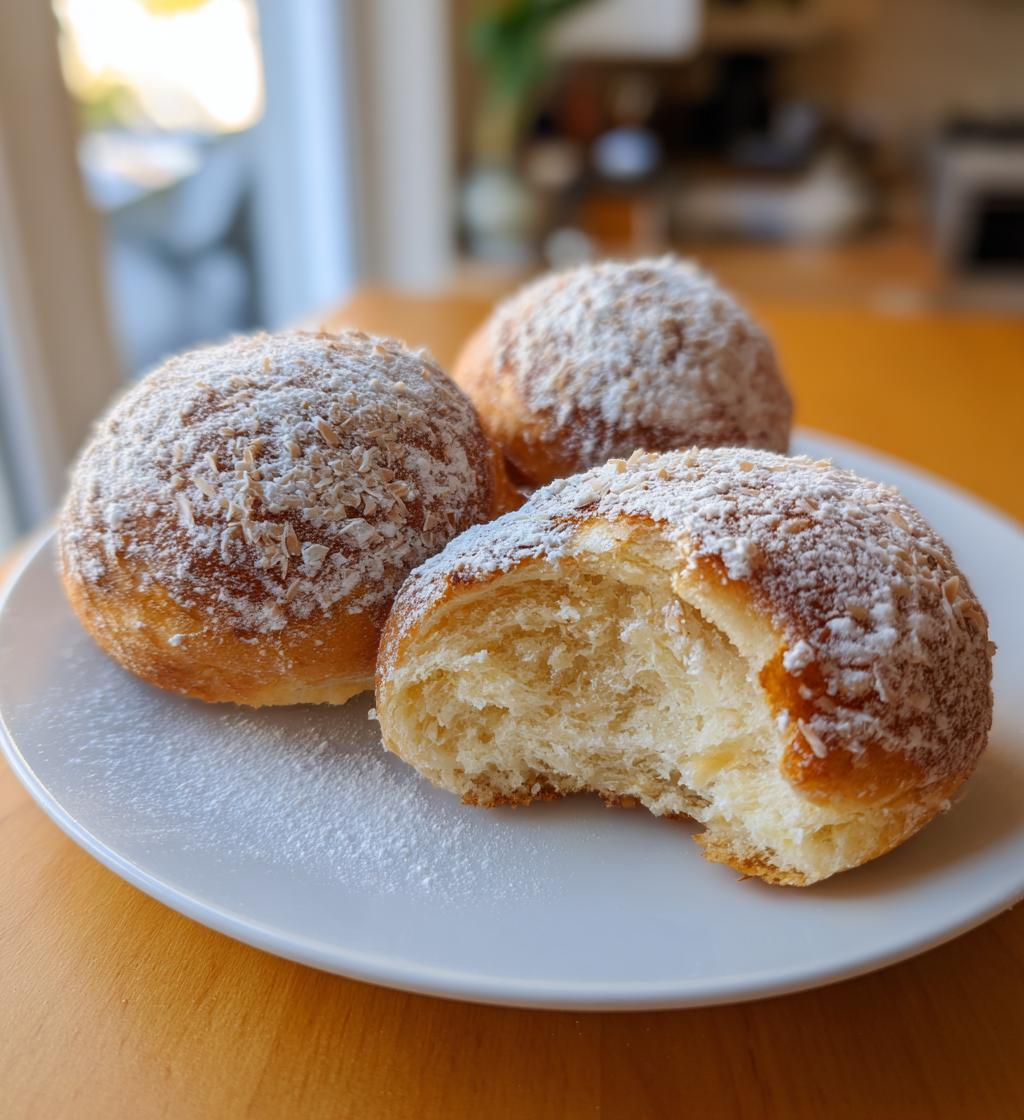 Fastelavnsboller med kokos