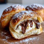 Fastelavnsboller med smørcreme og chokolade
