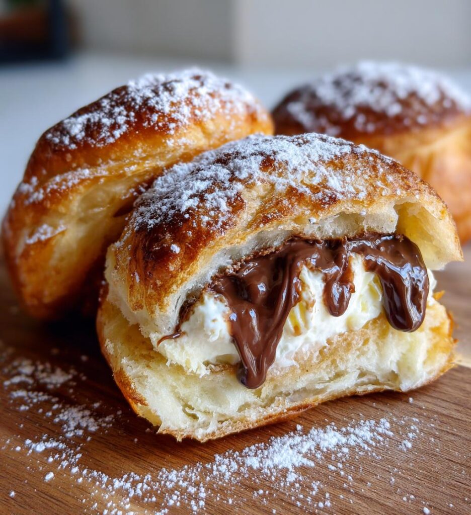 Fastelavnsboller med smørcreme og chokolade