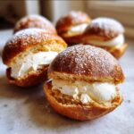 Fastelavnsboller med vaniljesmørcreme