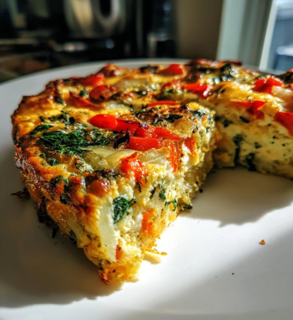 Frittata med grøntsager