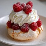 Hindbær pavlova