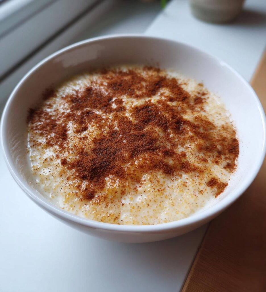 Hirsegrød med kanel