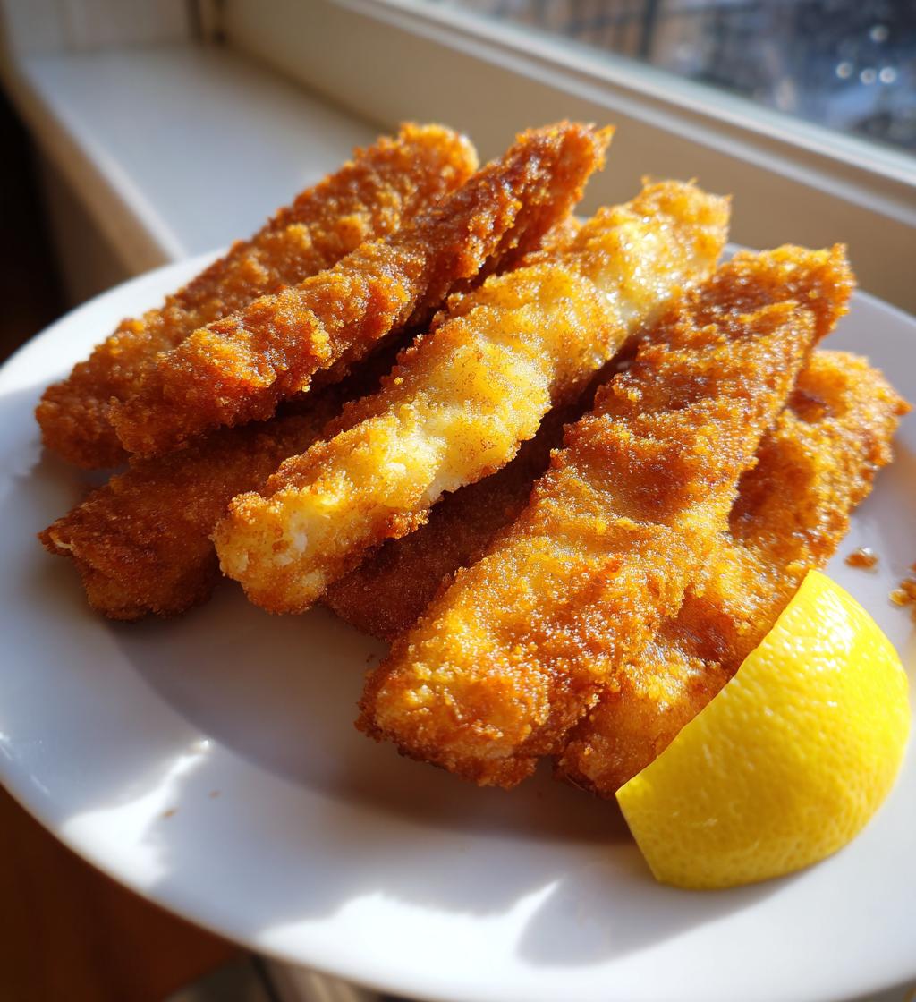 Hjemmelavede fiskesticks