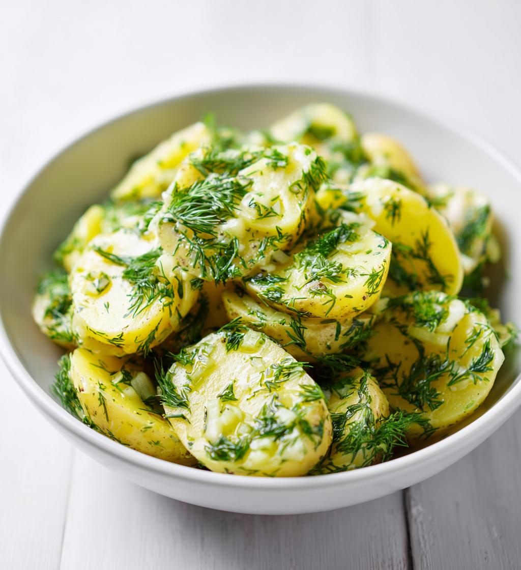 Kartoffelsalat med dild