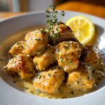 Kylling i hvidløg-citron sauce