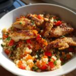 Kylling med grøntsagbulgur