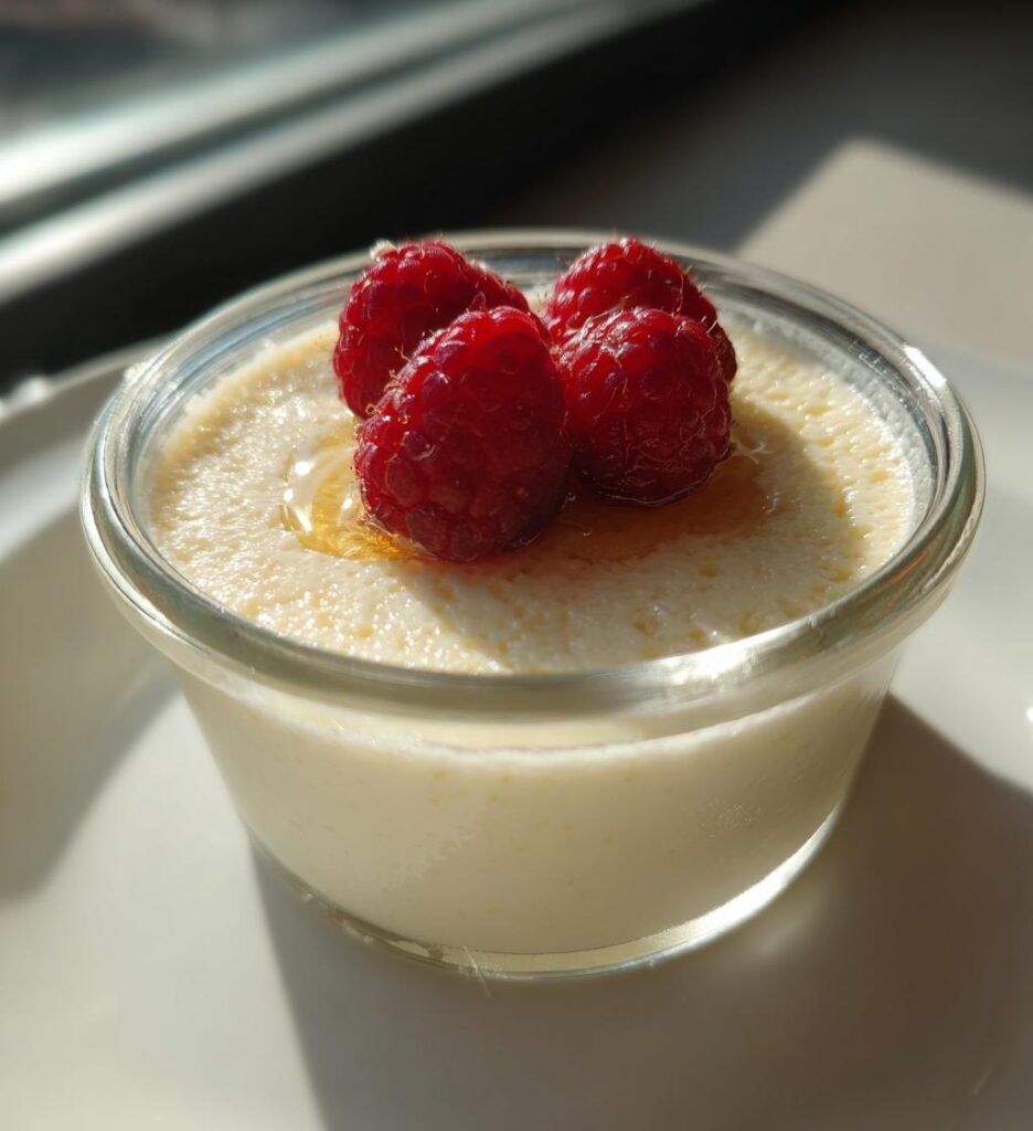 Mandel panna cotta