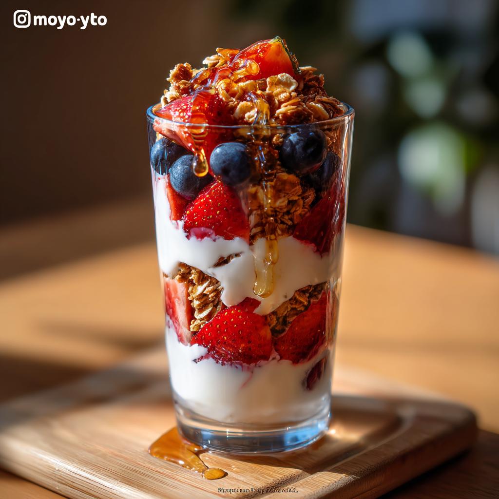 Mini yoghurt parfait