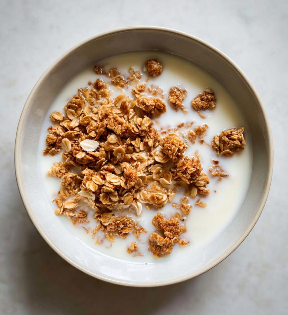 Müsli med mælk