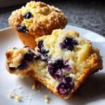 Muffins med blåbær