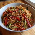 Nudelsalat med grøntsager